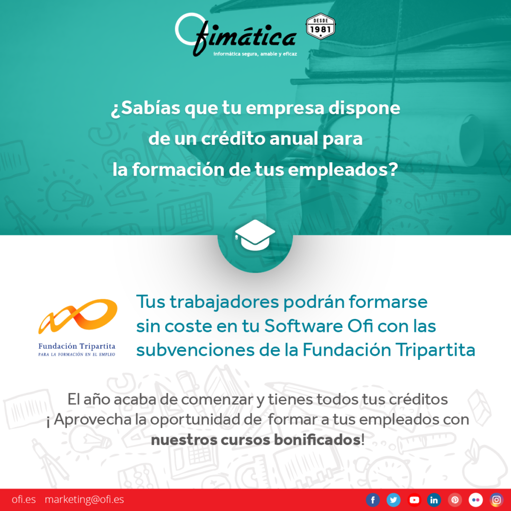 ¿Qué requisitos debe cumplir un curso para que la formación pueda ser bonificada?